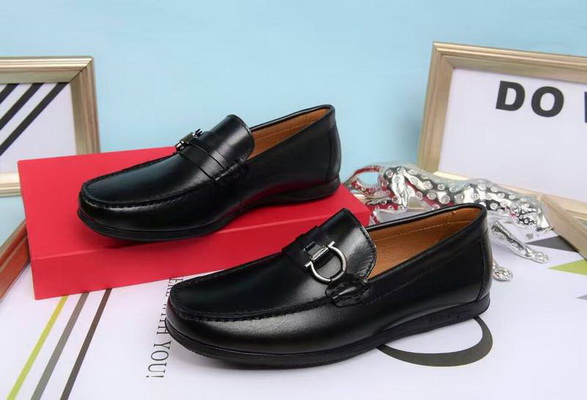 Salvatore Ferragamo Business Men Shoes--059